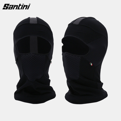 SANTINI MASK男女同款冬季骑行全方位保暖面罩 头巾 小帽 -5-10度