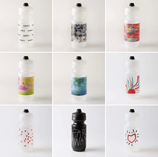 捏手指Fingerscrossed THE POWER OF THE PRESENT BLACK骑行水壶