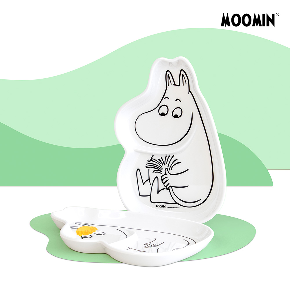 Moomin姆明防摔防烫宝宝辅食餐盘