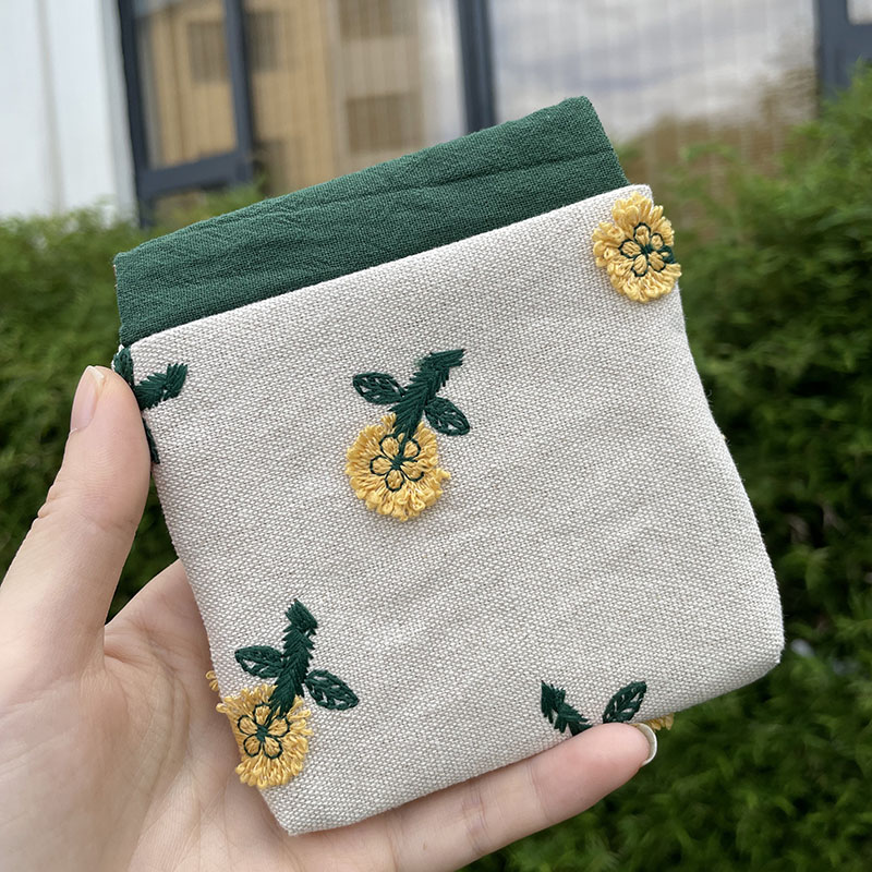 原创手工制作日式小口红包零钱包