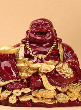 朱砂弥勒佛摆件361053