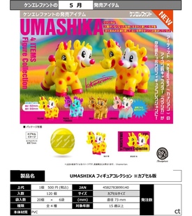 5月预 肯大象 KENELEPHANT UMASHIKA 马鹿摆件收藏玩具扭蛋