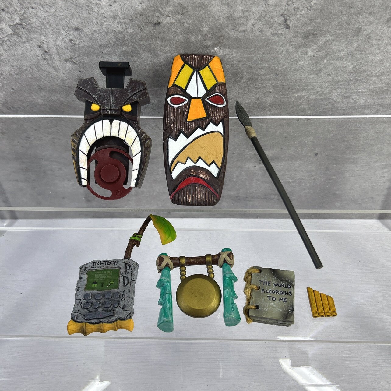 现货散货卡通动漫玛雅部落石器时代人偶公仔配件模型玩具食玩