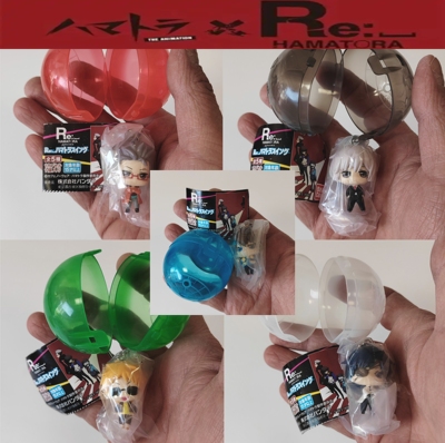 现货正版万代 滨虎 奈斯亚特紫雷修巴斯德伊扭蛋 Q版挂件吊饰