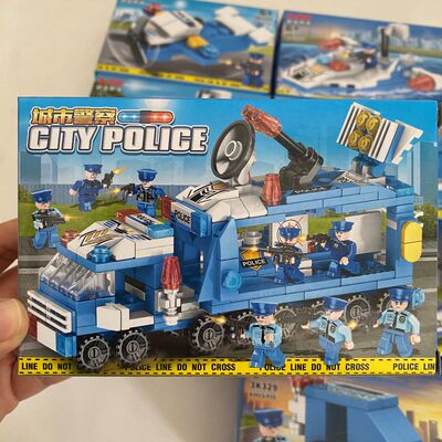 城市警察系列citypolice警车积木