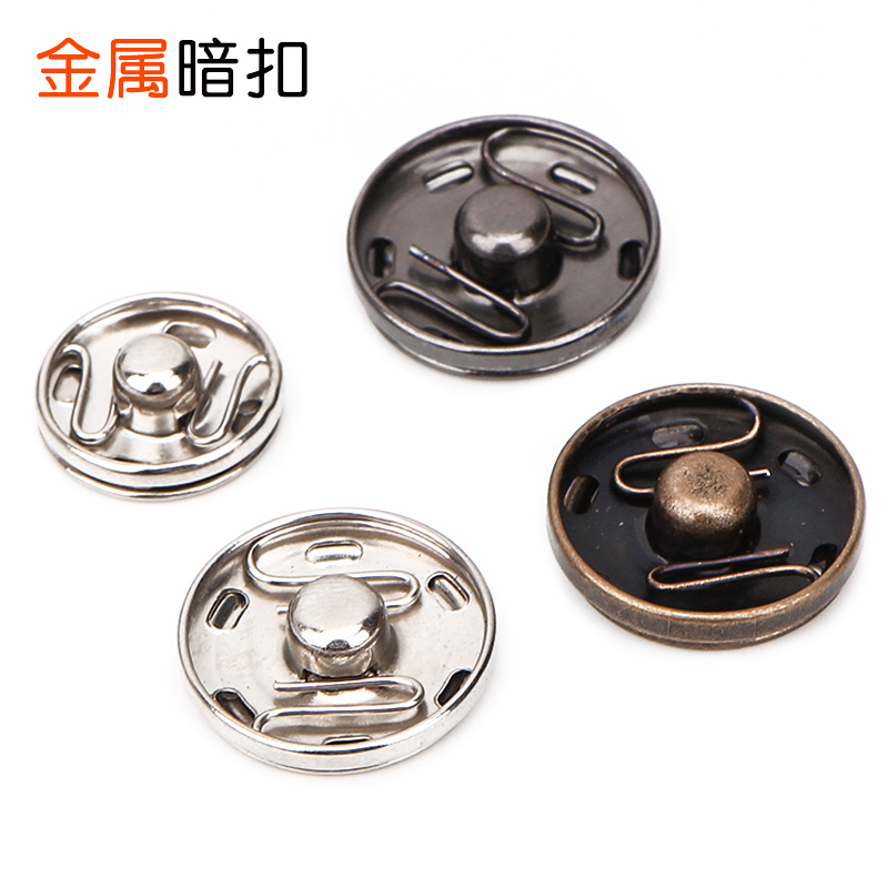 金属大衣按扣扣子毛呢搭扣摁扣