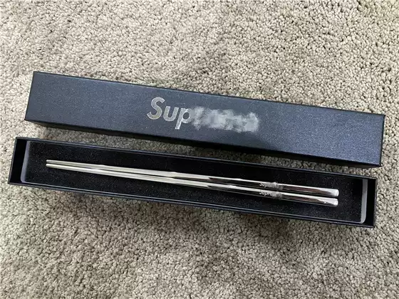 Free Shipping Sup Stainless Steel Chopsticks Gift Box Set, Thick and Durable, Rust-Proof, Customizable Logo, Solid Chopsticks for Home and Restaurant Use