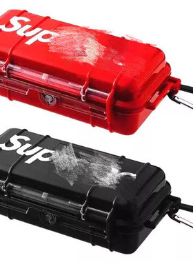 包邮sup潮牌应户外防水盒 有效防光线渗透侵蚀收纳盒方便携带操作