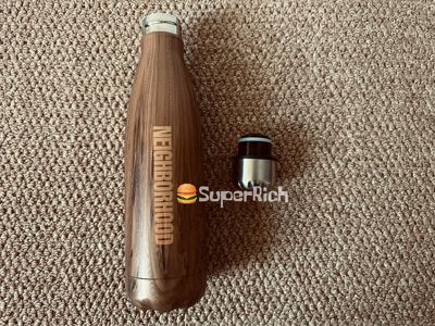 包邮nbhd保温杯户外露营装备车载野营保温304不锈钢木纹理可乐杯