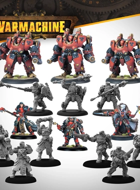 钢铁国度卡铎Warmachine:KhadorWinter KorpsAuxiliary Expansion