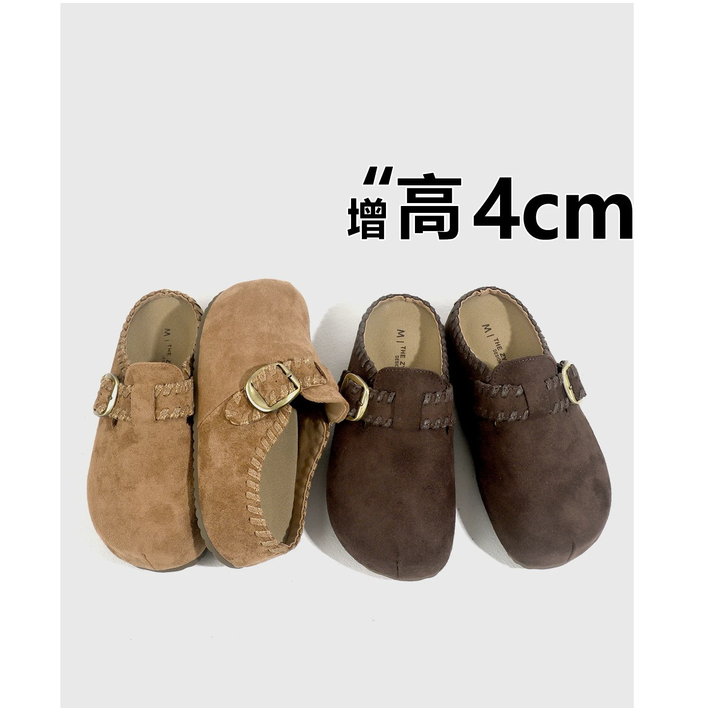 高配置厚底勃肯拖鞋女外穿202