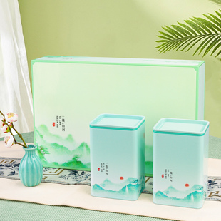 茶叶礼盒装空盒日照崂山婺源屯溪绿茶包装盒空礼盒半斤一斤装包装