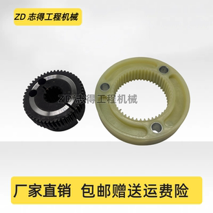 适配久保田微挖V1505D发动机联轴器连接盘连接胶中心齿花键挖掘机