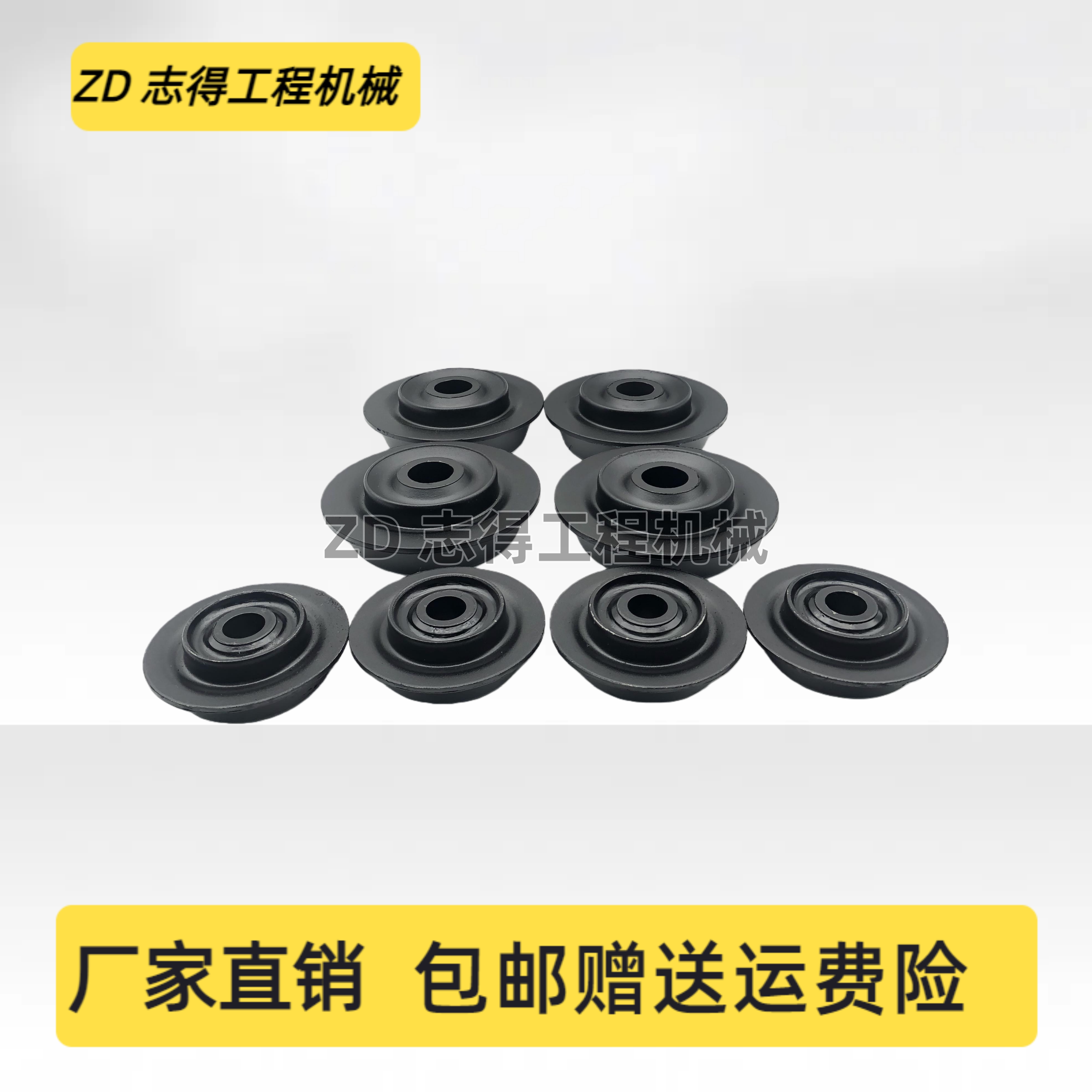 适配沃尔沃EC700B机脚胶 发动机机脚垫减震胶缓冲胶垫 挖掘机配件