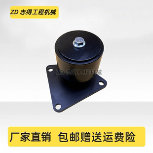 卡特E320C/D风扇皮带涨紧轮 发动机张紧皮带调节轮调整轮挖机配件