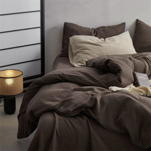 A类母婴级纯色全棉复古亲肤透气