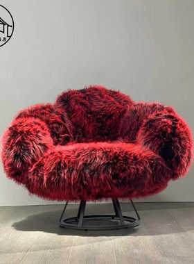 北欧设计师Cipria Sofa 熊爪椅艺术客厅美容院酒店样板房造型沙发