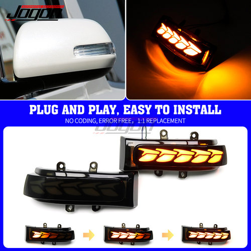 适用于Alphard Vellfire 20系Voxy NOAH 70系后视镜流水灯 方向灯