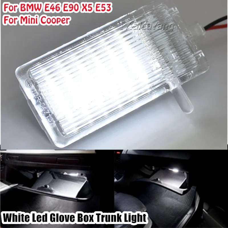 适用于BMW E46 E53 X5 E81 E82 E83 X3 E84照明 手套箱灯置物箱燈