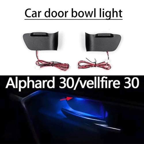 适用丰田埃尔法门腕灯Alphard/Vellfire 30系车内拉手氛围灯改装