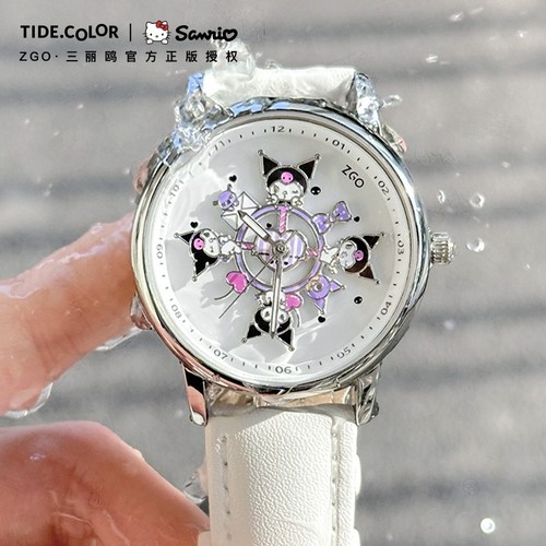 三丽鸥正版旋转木马手表女