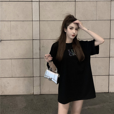 美式复古潮牌情侣t恤女短袖