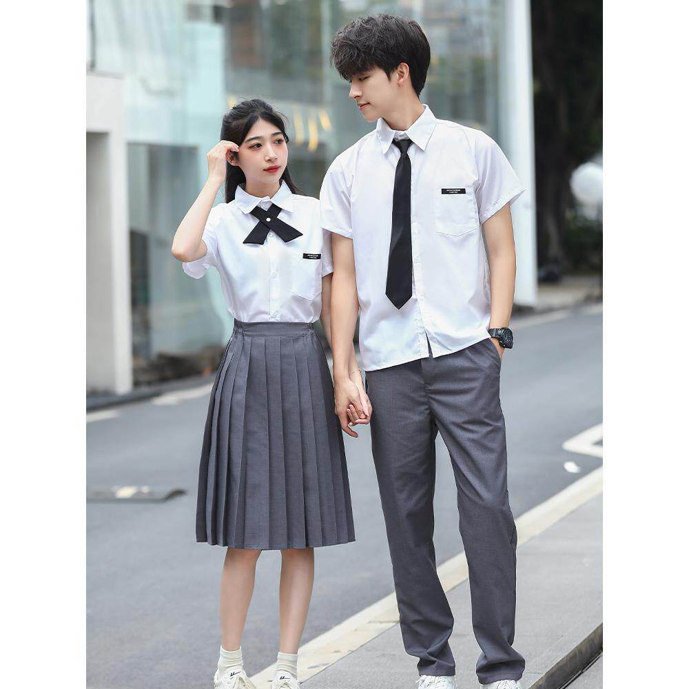 毕业套装大合唱演出服初高中大学生学院风班服运动会演讲朗诵服装