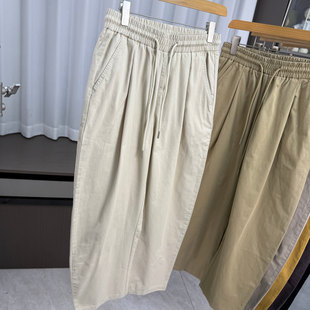 男春夏松紧腰宽松透气舒适百搭休闲裤 盟锐卡可闭眼入 扎实用料