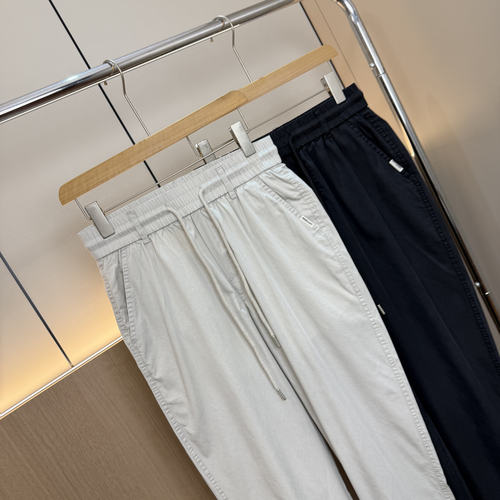盟锐卡潮酷感拉满！顺滑透气！男春夏松紧腰舒适通勤百搭休闲长裤
