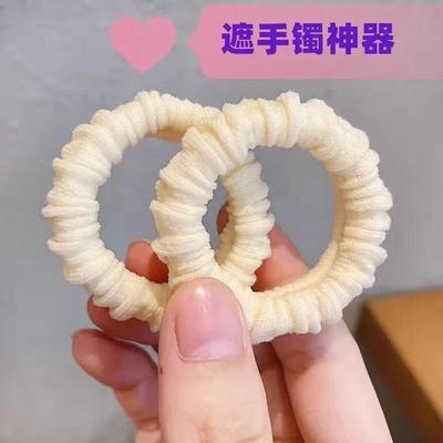 遮手镯神器手镯保护套防磕碰遮疤护腕遮挡纹身皮筋发圈高弹力