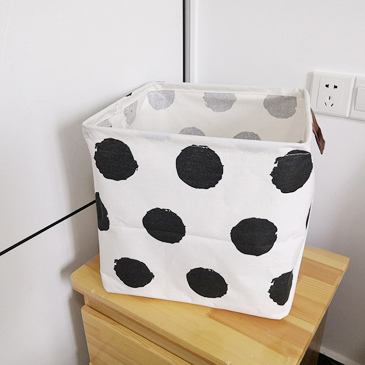 棉麻布艺家居杂物收纳筐可折叠玩具收纳盒衣服书本储物篮整理箱,收纳整理,桌面收纳盒,淘宝优惠券,粉丝福利购,淘宝优惠卷