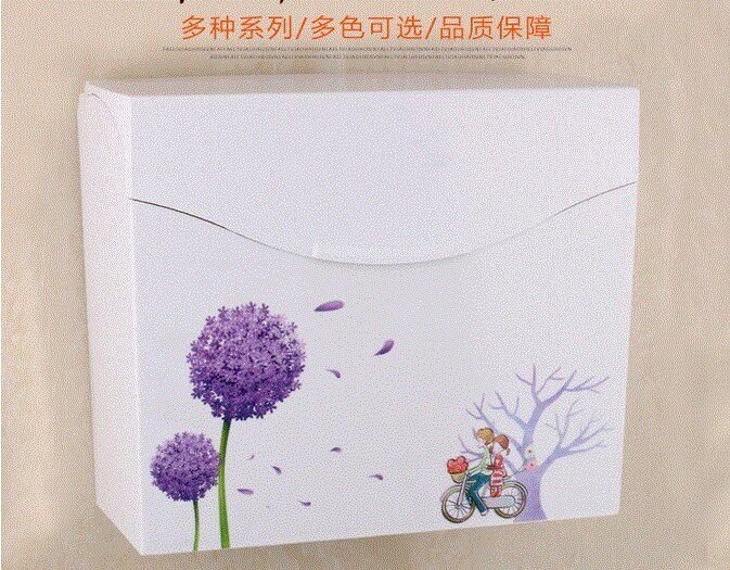 沾墙上厕所里放纸的盒子约卫生间厕所纸巾盒免打孔塑料卫生纸盒
