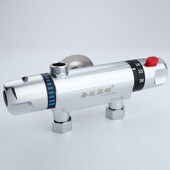 太阳能恒温阀水器混水阀明装 开关阀门自动调温阀淋浴洗浴龙头 暗装