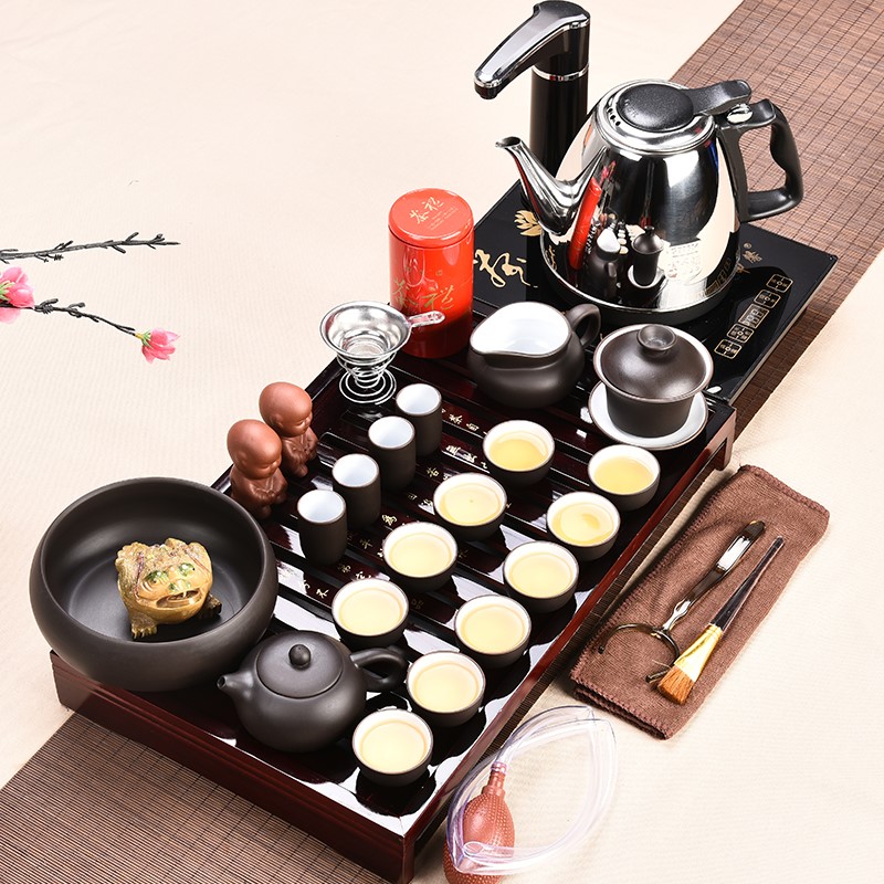 陶瓷紫砂烧水壶茶具