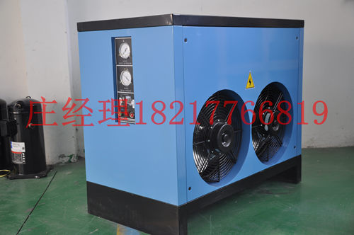 高温常温型冷冻式干燥机6立方冷干机油水分离器空压机专用冷干机