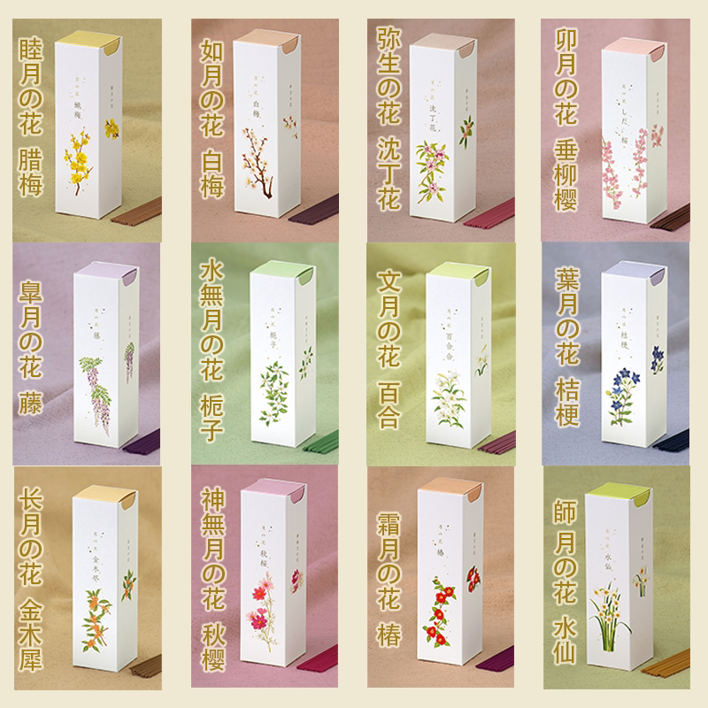 “尽收12个月的香气