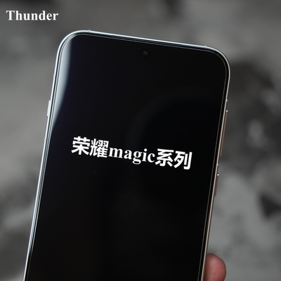 Thunder 定制荣耀magic8ProAir钢化膜【低雾度超清】magic8手机膜高铝高清magic7非全屏覆盖透明无白边防指纹