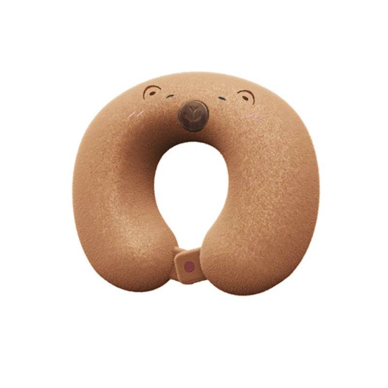 厂家批发卡通U型枕午休枕头护颈