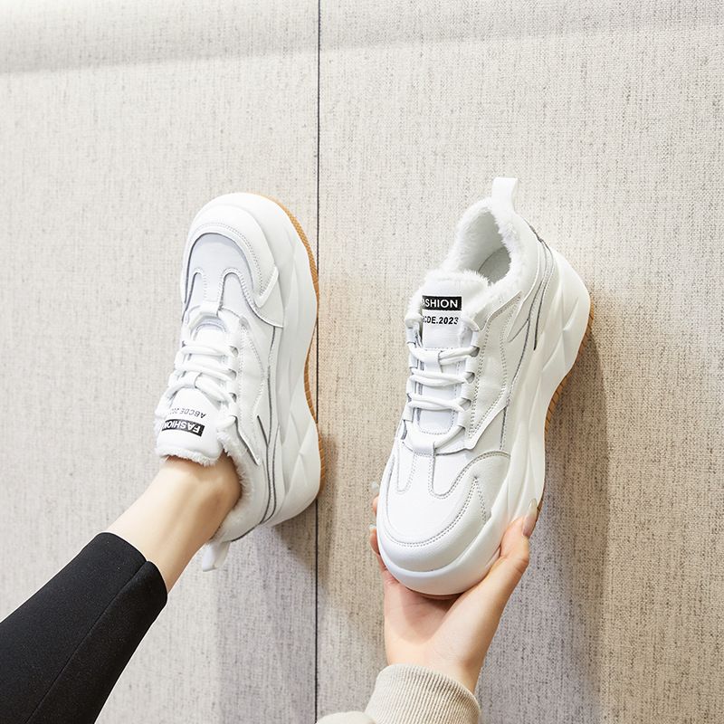 2023秋冬新款小白鞋女学生运动鞋
