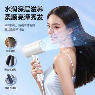 VTT家用吹风机1600W大功率多档调节吹头发电吹风大功率速干吹风筒