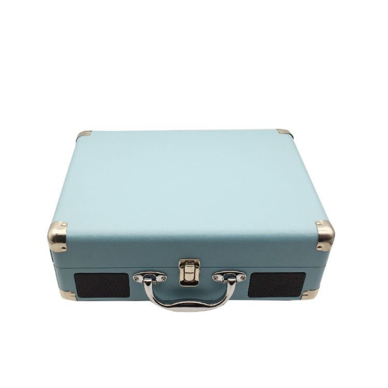 cmik跨境新款便携式复古留声机黑