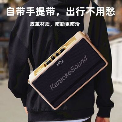 家庭影院K歌一体机唱歌音响户外