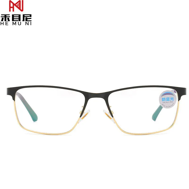 眼镜框新款防蓝光眼镜男女款可配近视全框架商务金属平光装饰眼镜