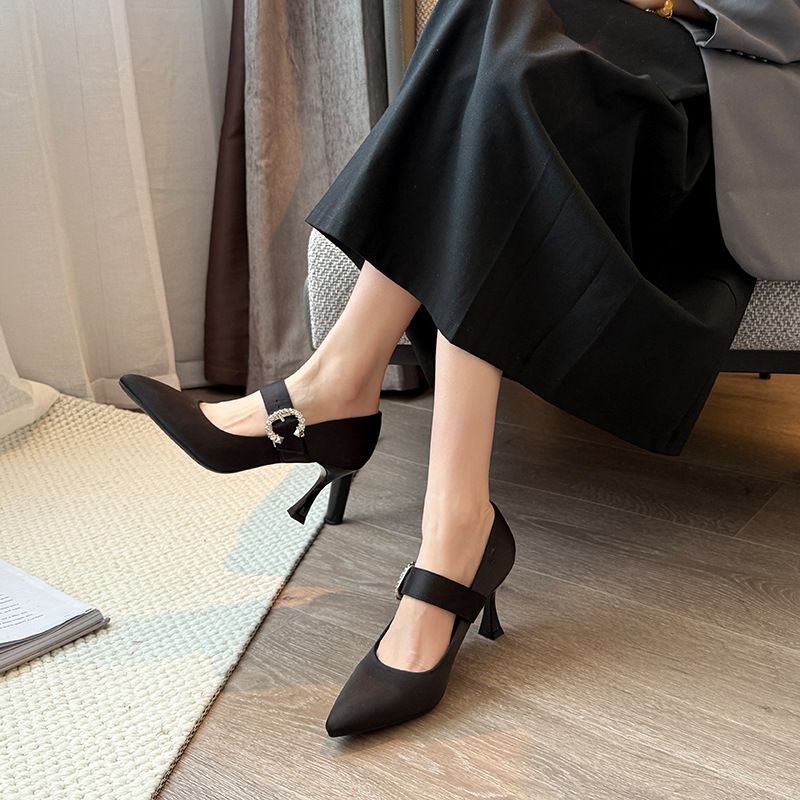 020412-10-11法式高跟鞋尖头细跟