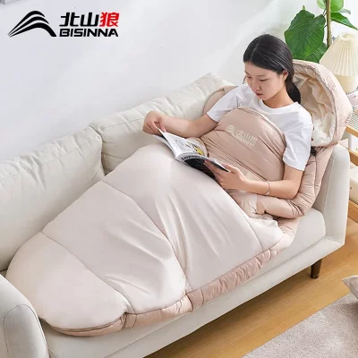 户外成人露营野营睡袋加厚保暖防寒大人办公室旅行隔脏睡袋便携式