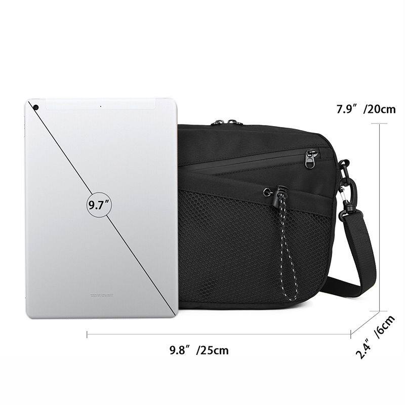 男士斜挎包日系单肩包男款韩版防