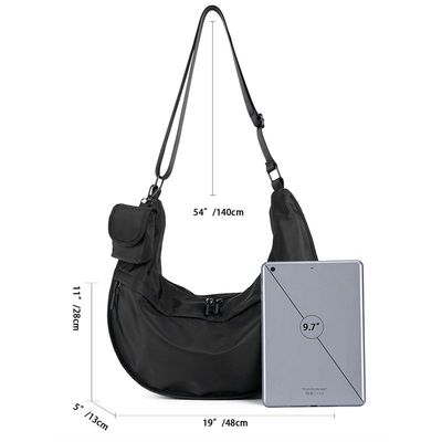 日系斜挎包大容量百搭学生韩版饺