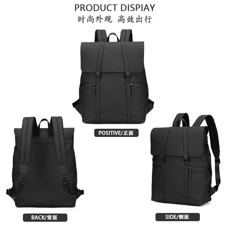 End&start双肩包男士商务通勤上