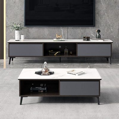 岩板茶几客厅家用2025新款轻奢桌