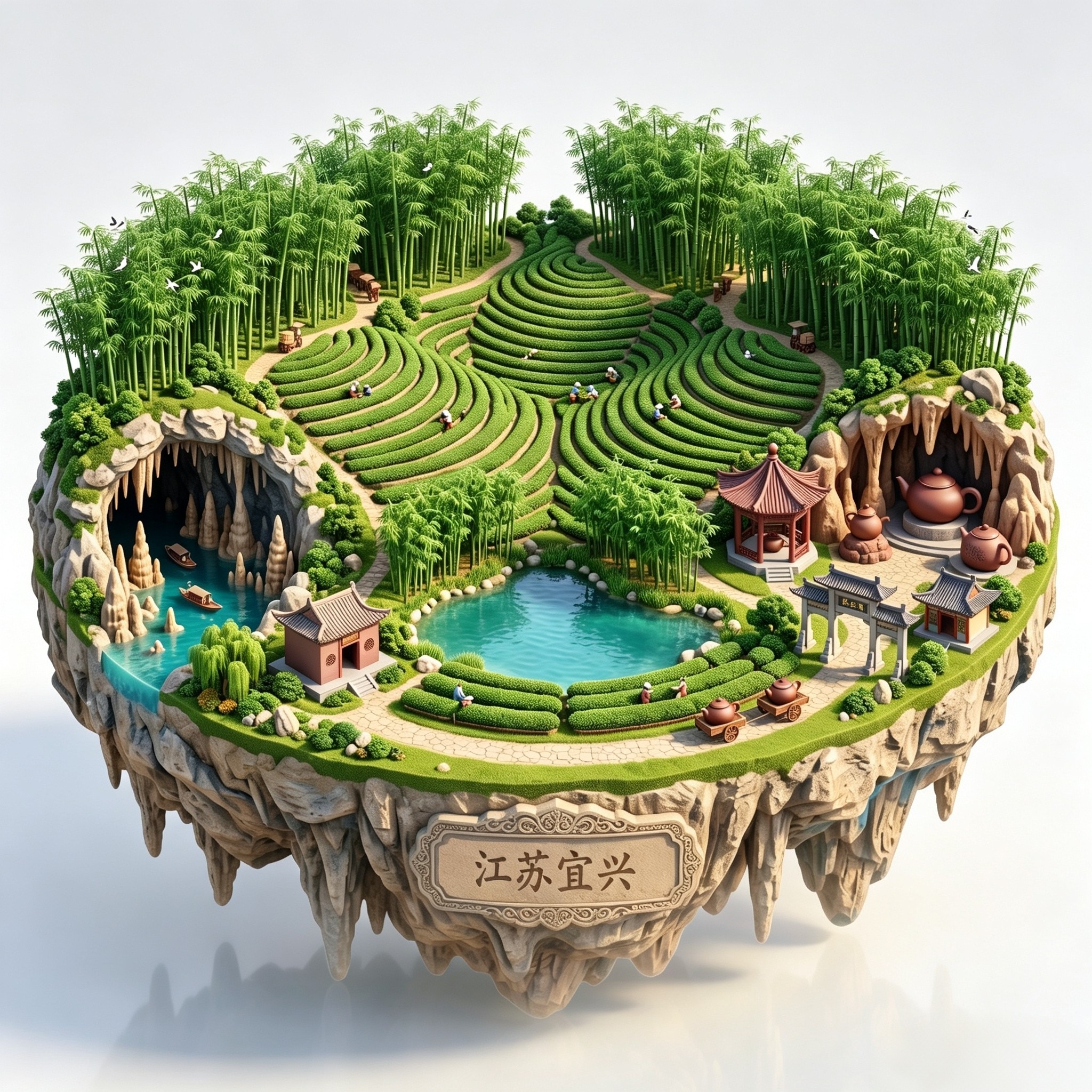 江苏宜兴3D金属冰箱贴伴手礼